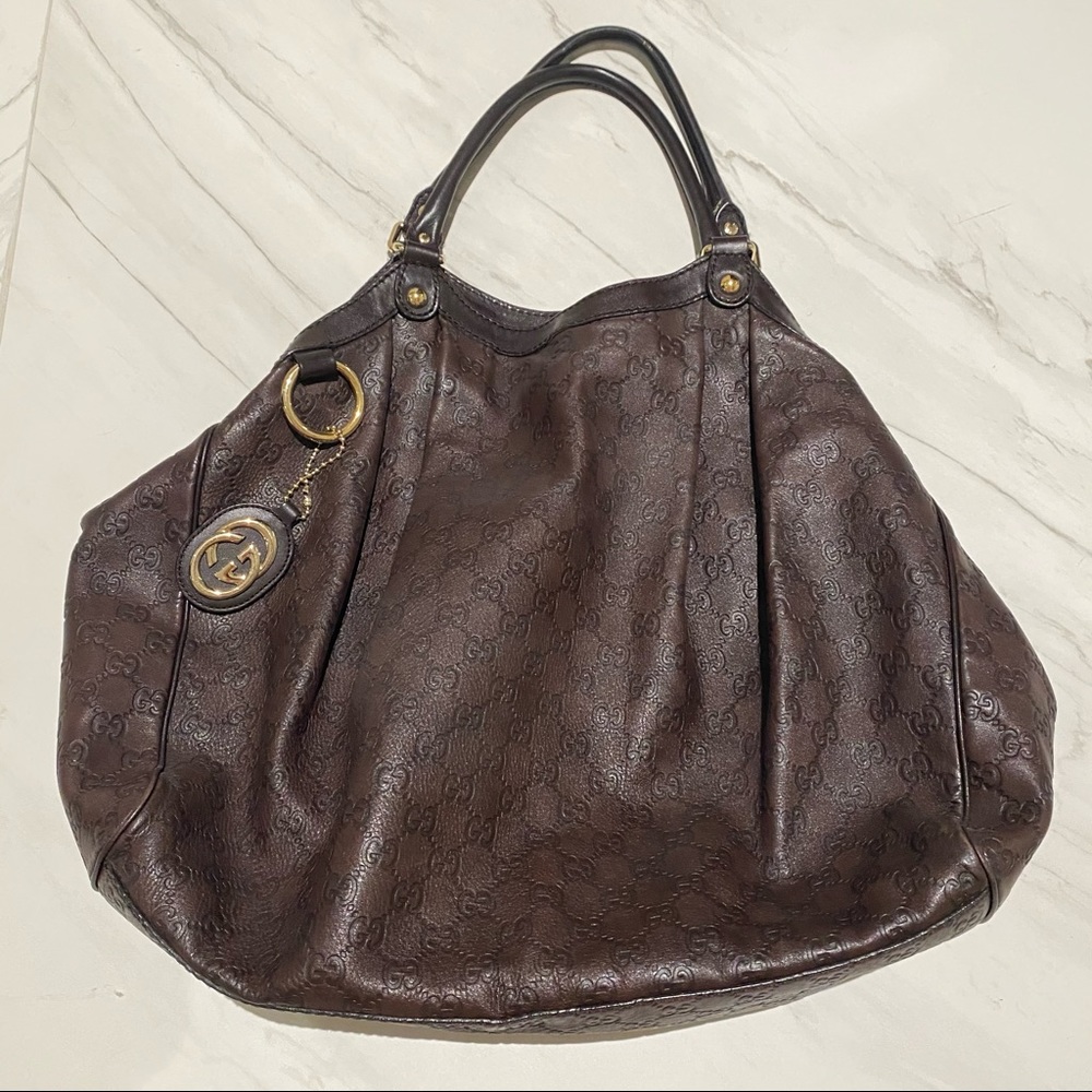 Gucci Logo Tote Bag